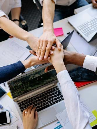 website design team meeting