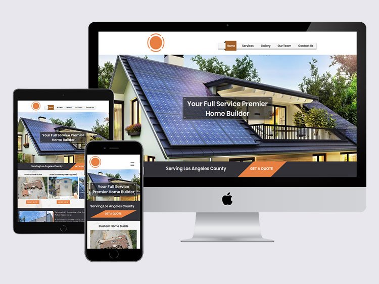 LPI Construction website designed by Affordable Web Design Los Angeles